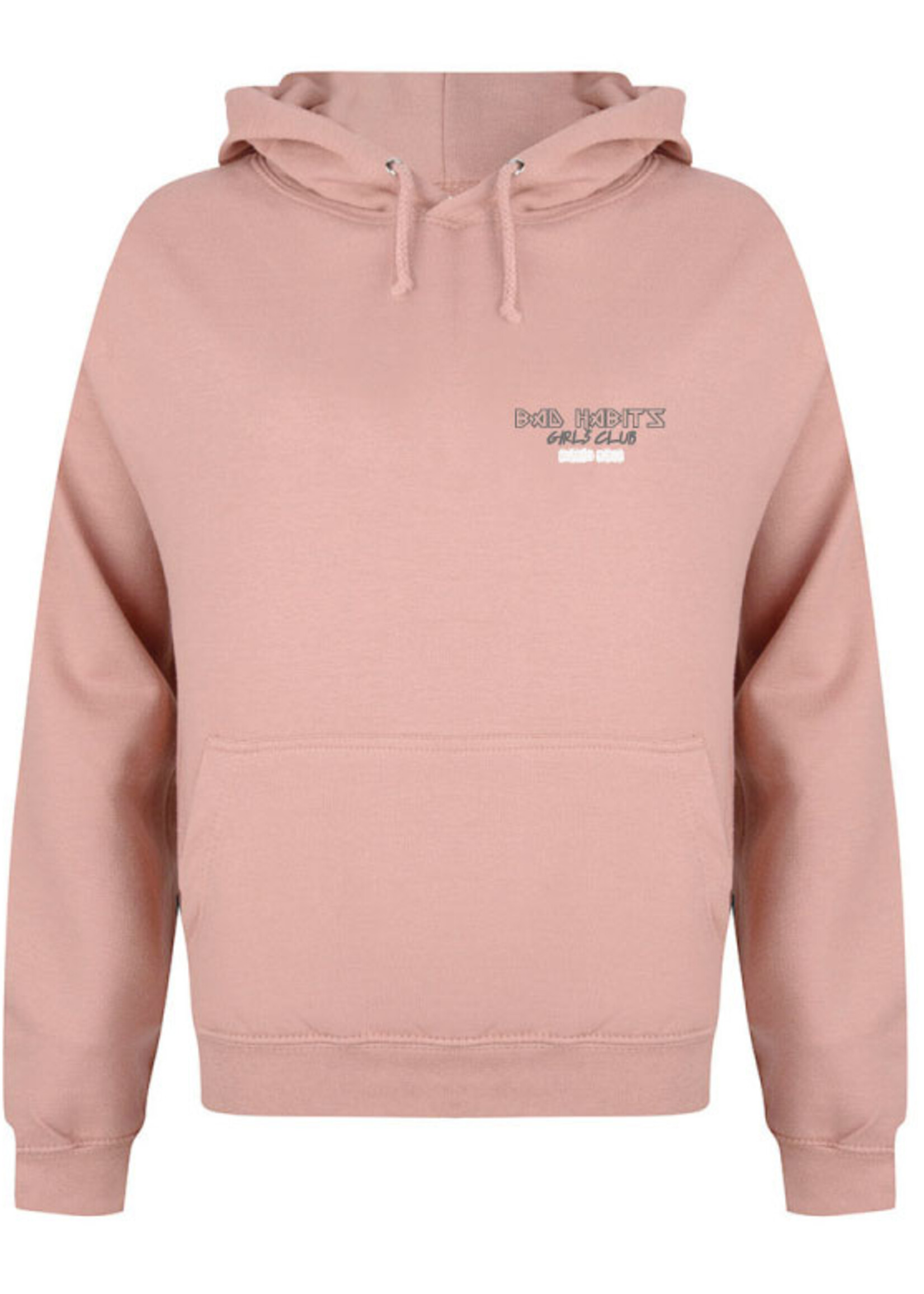 BAD HABITS GIRLS CLUB WORLD TOUR HOODIE DUSTY ROSE