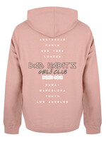 BAD HABITS GIRLS CLUB WORLD TOUR HOODIE DUSTY ROSE