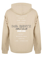 BAD HABITS GIRLS CLUB WORLD TOUR HOODIE BEIGE