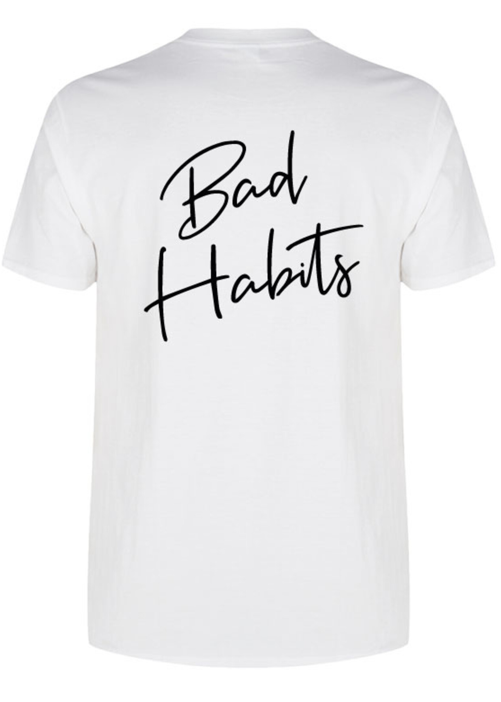 BAD HABITS SIGNATURE TEE WHITE