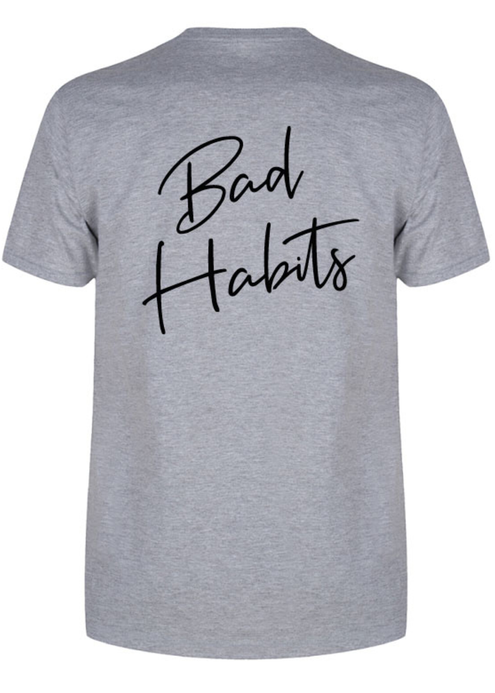 BAD HABITS SIGNATURE TEE GREY