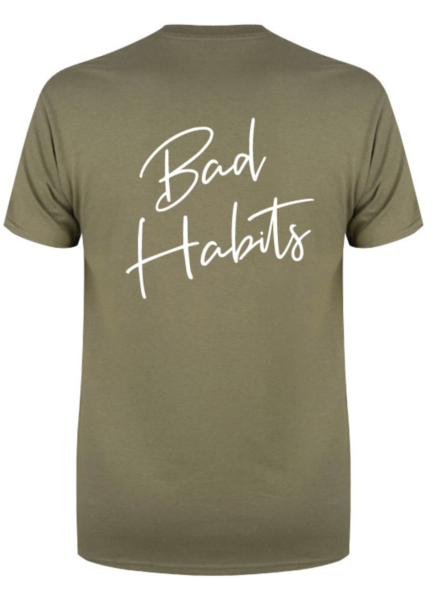 BAD HABITS SIGNATURE TEE OLIVE
