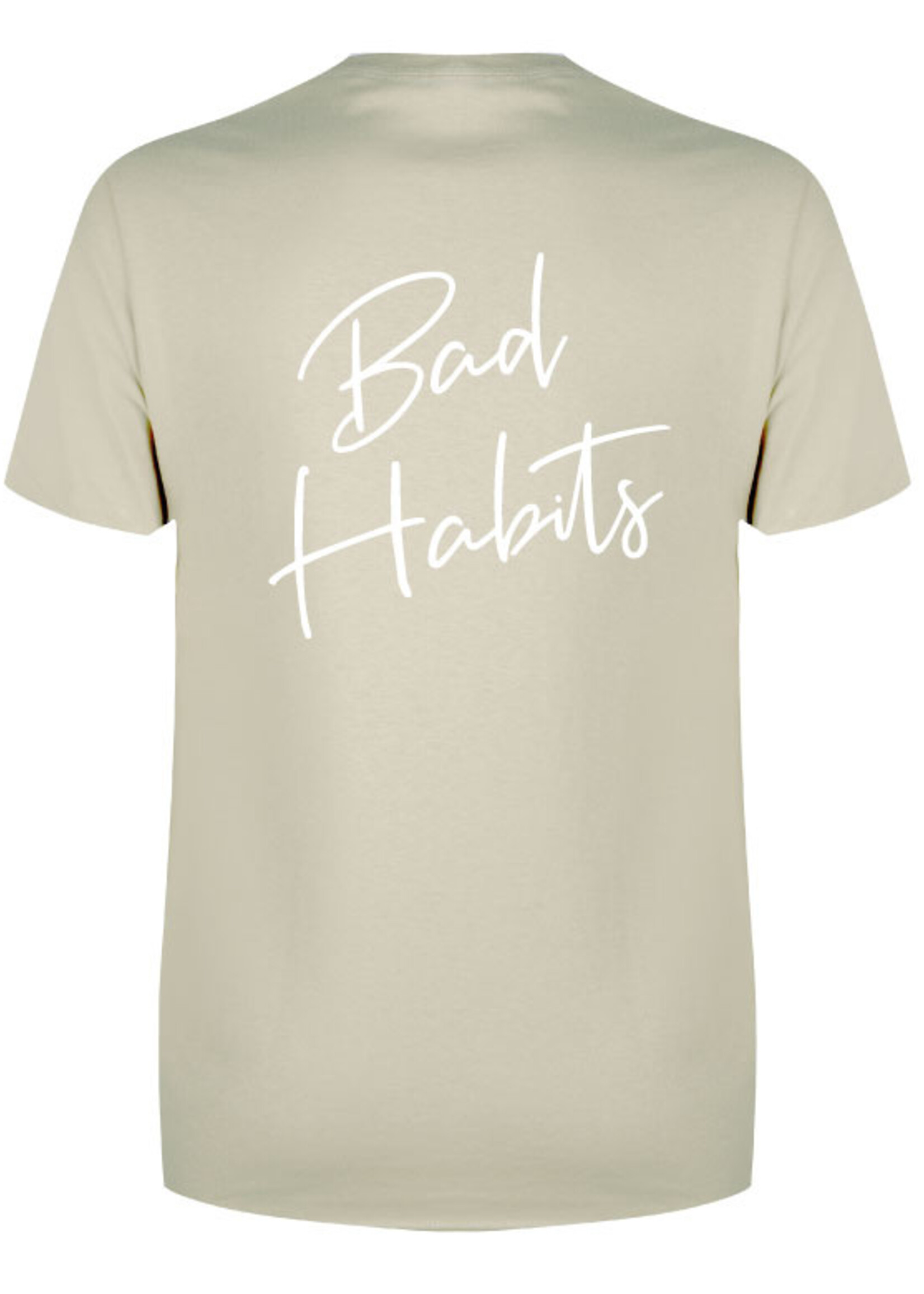 BAD HABITS SIGNATURE TEE SAND