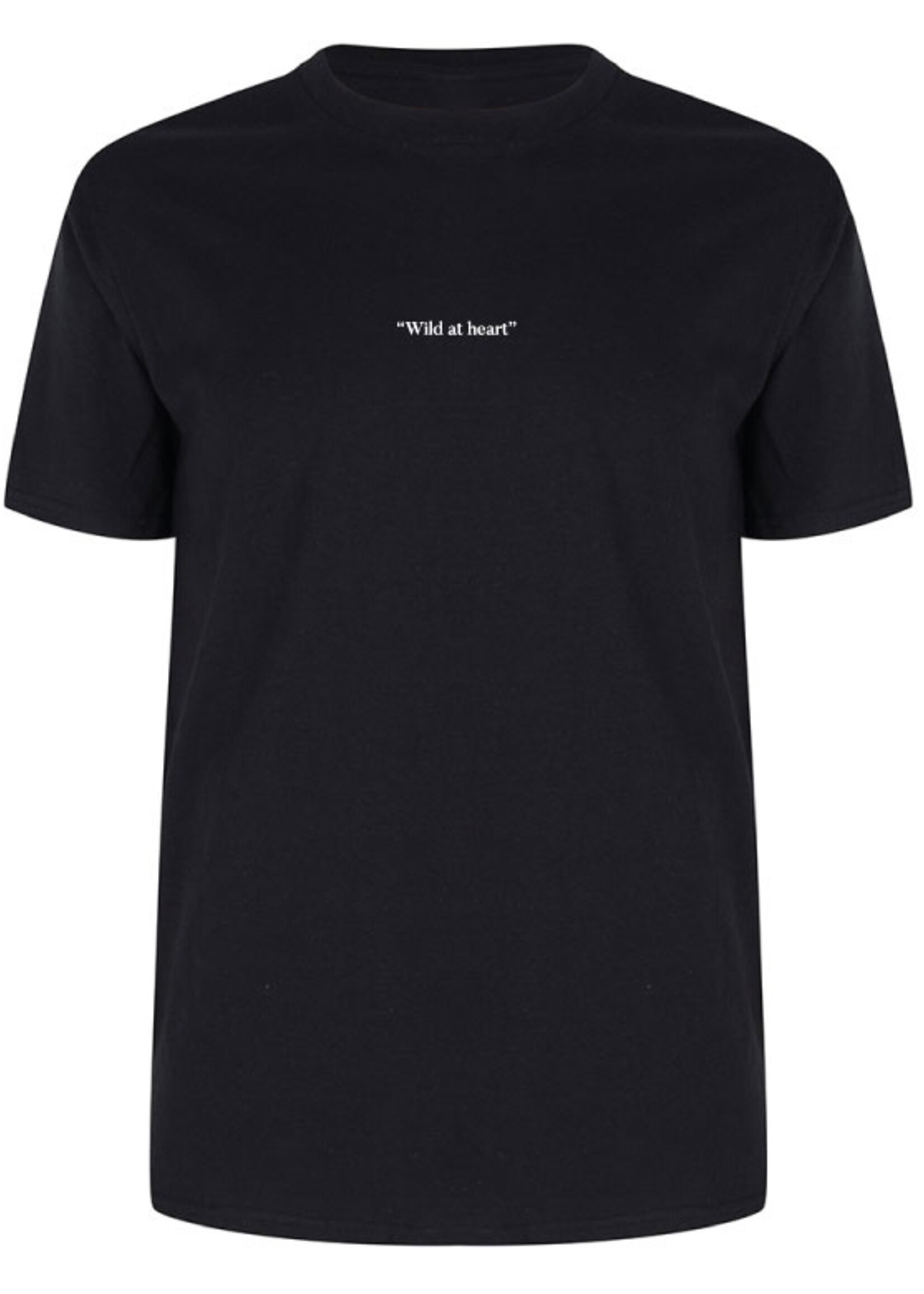 WILD AT HEART PHOTO TEE BLACK
