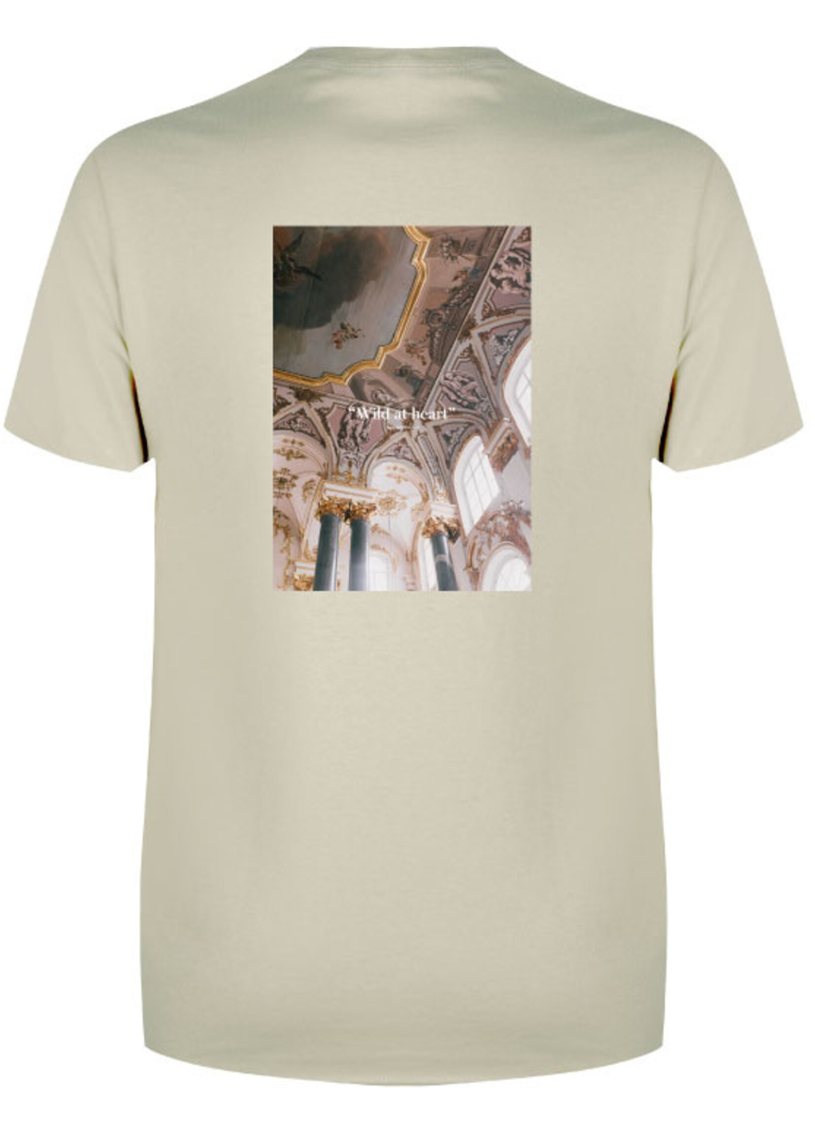 WILD AT HEART PHOTO TEE SAND
