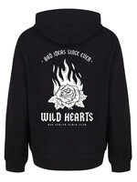 WILD HEARTS HOODIE BLACK