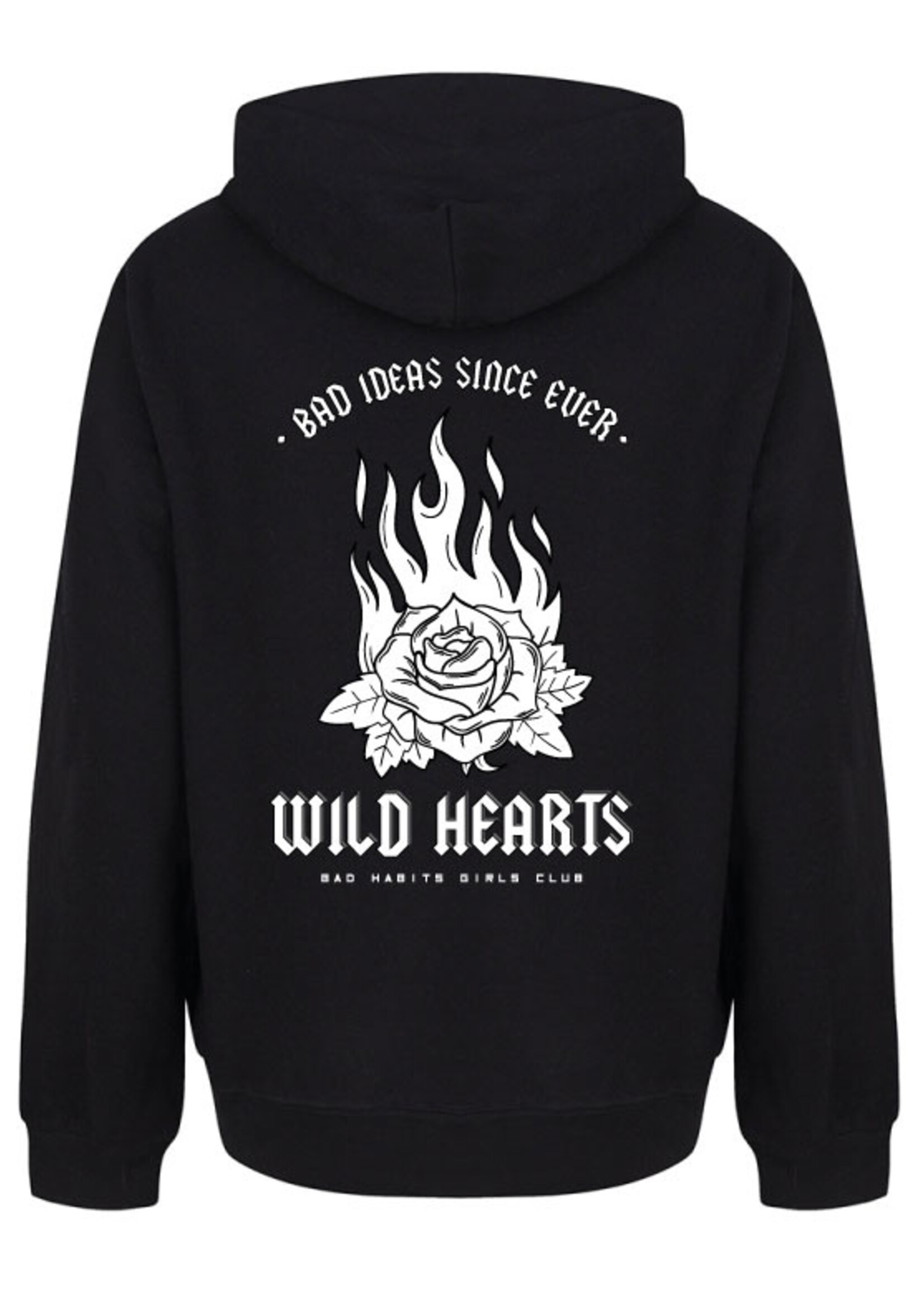 WILD HEARTS HOODIE BLACK