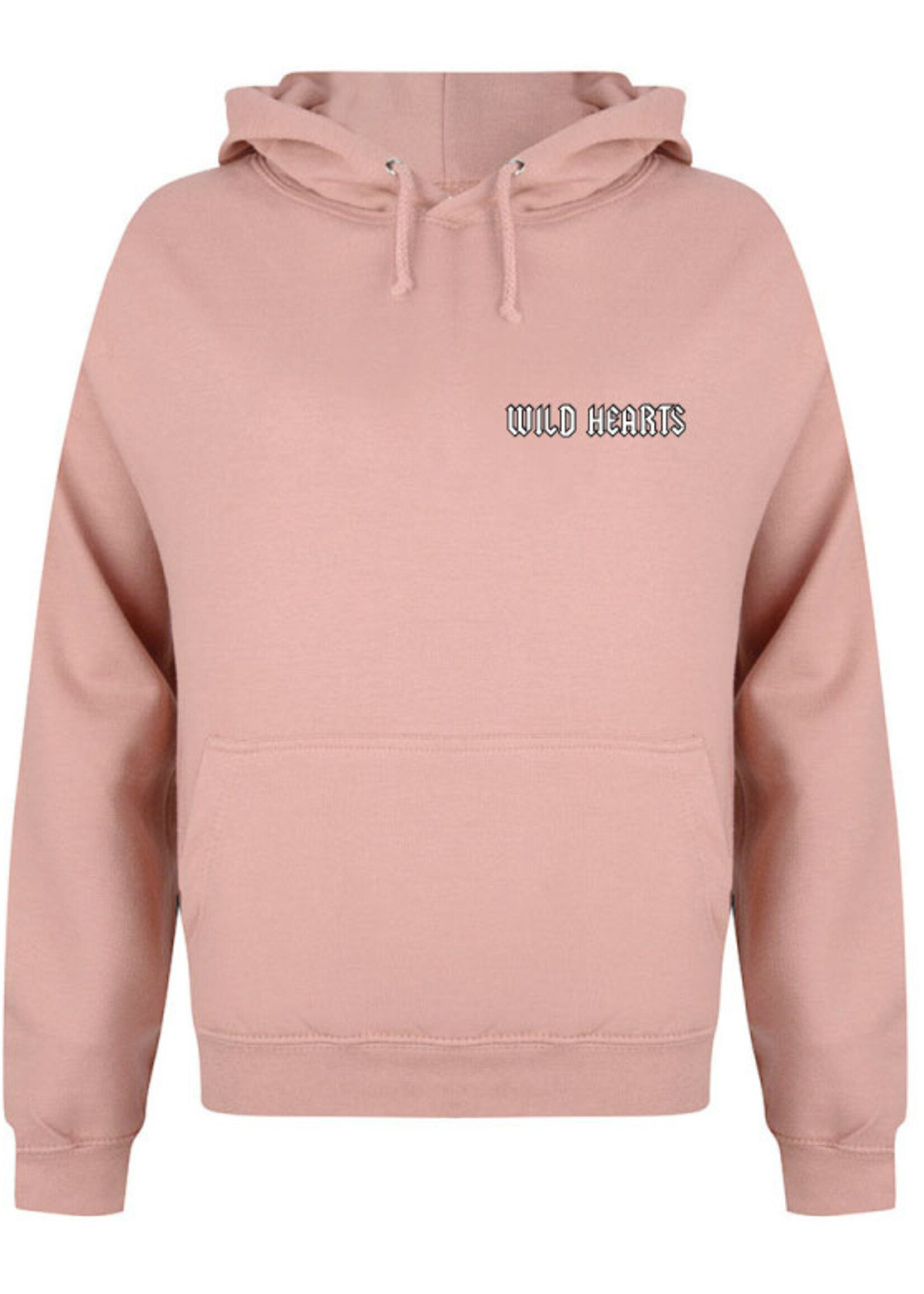 WILD HEARTS HOODIE DUSTY ROSE