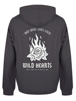 WILD HEARTS HOODIE DARK GREY