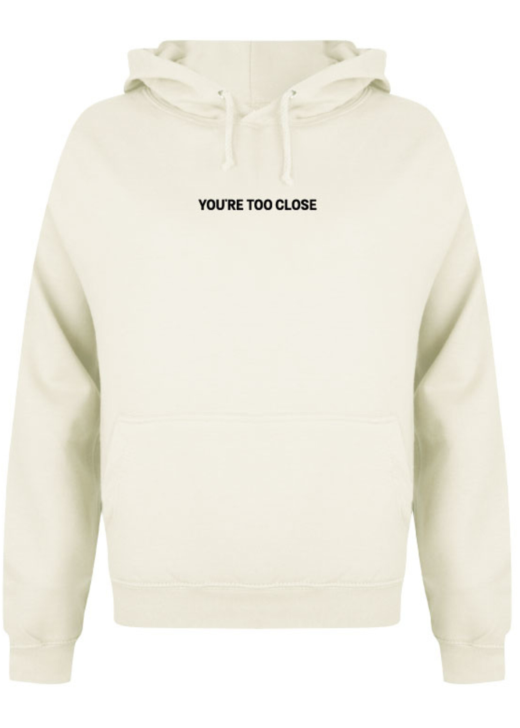 TOO CLOSE HOODIE CREAM