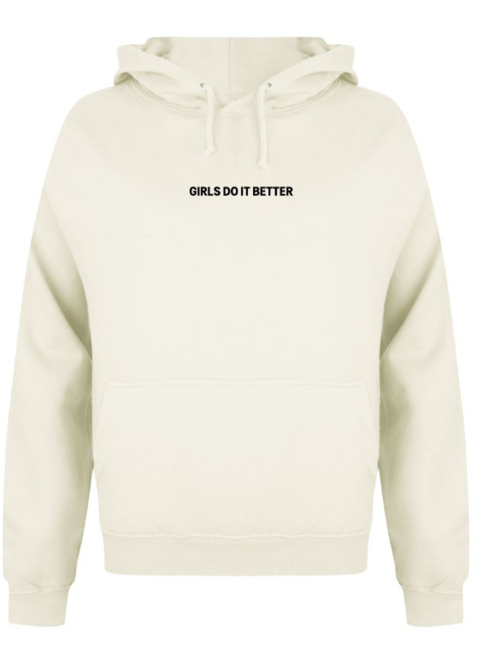 GIRLS DO IT BETTER HOODIE CREAM