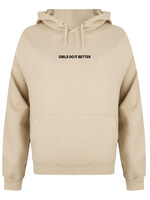 GIRLS DO IT BETTER HOODIE BEIGE