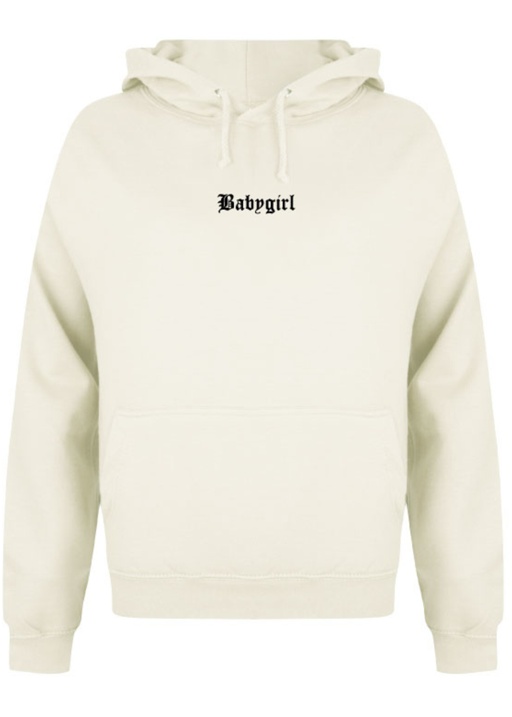 BABYGIRL LA HOODIE CREAM