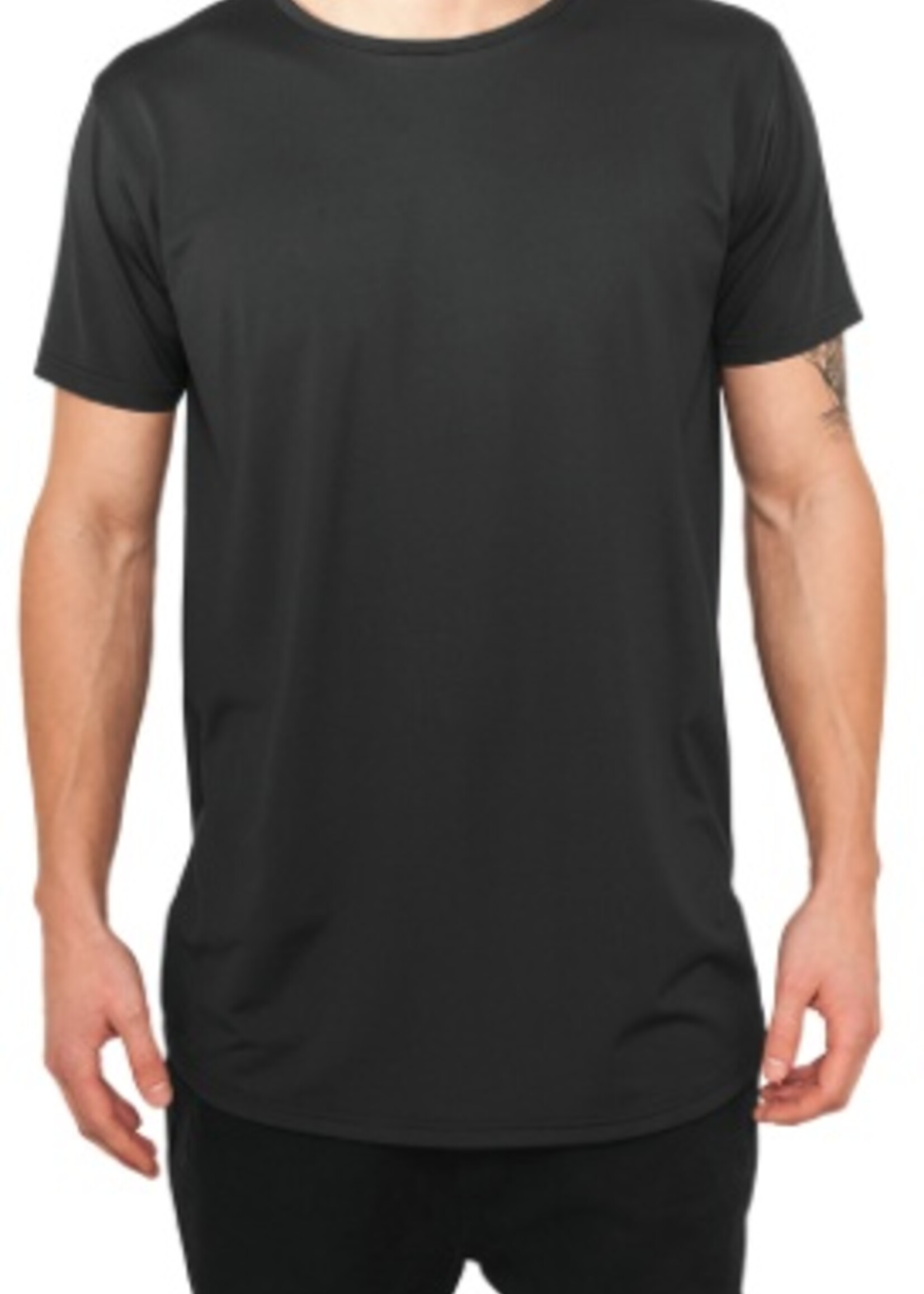 BASIC NEOPRENE LONG TEE BLACK (MEN)