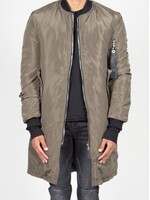 SIXTH JUNE LONG BOMBER JKT KHAKI (MEN)