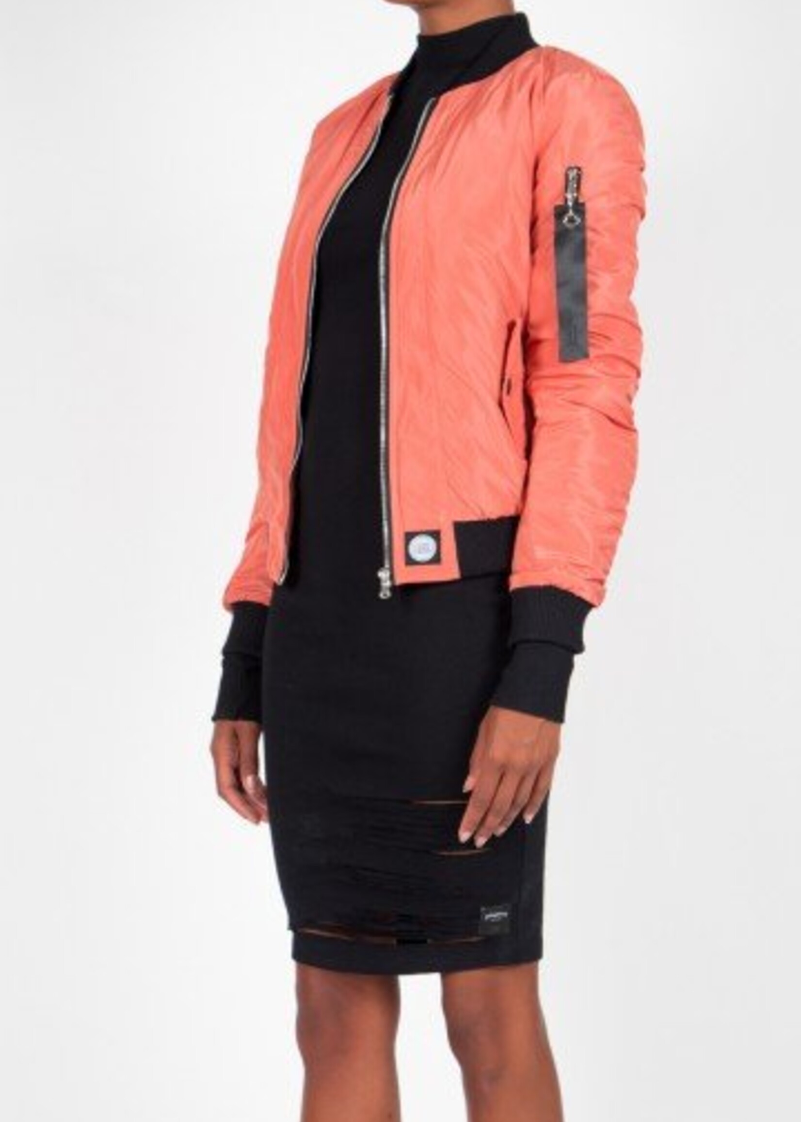 SIXTH JUNE BOMBER JKT PINK (WMN)