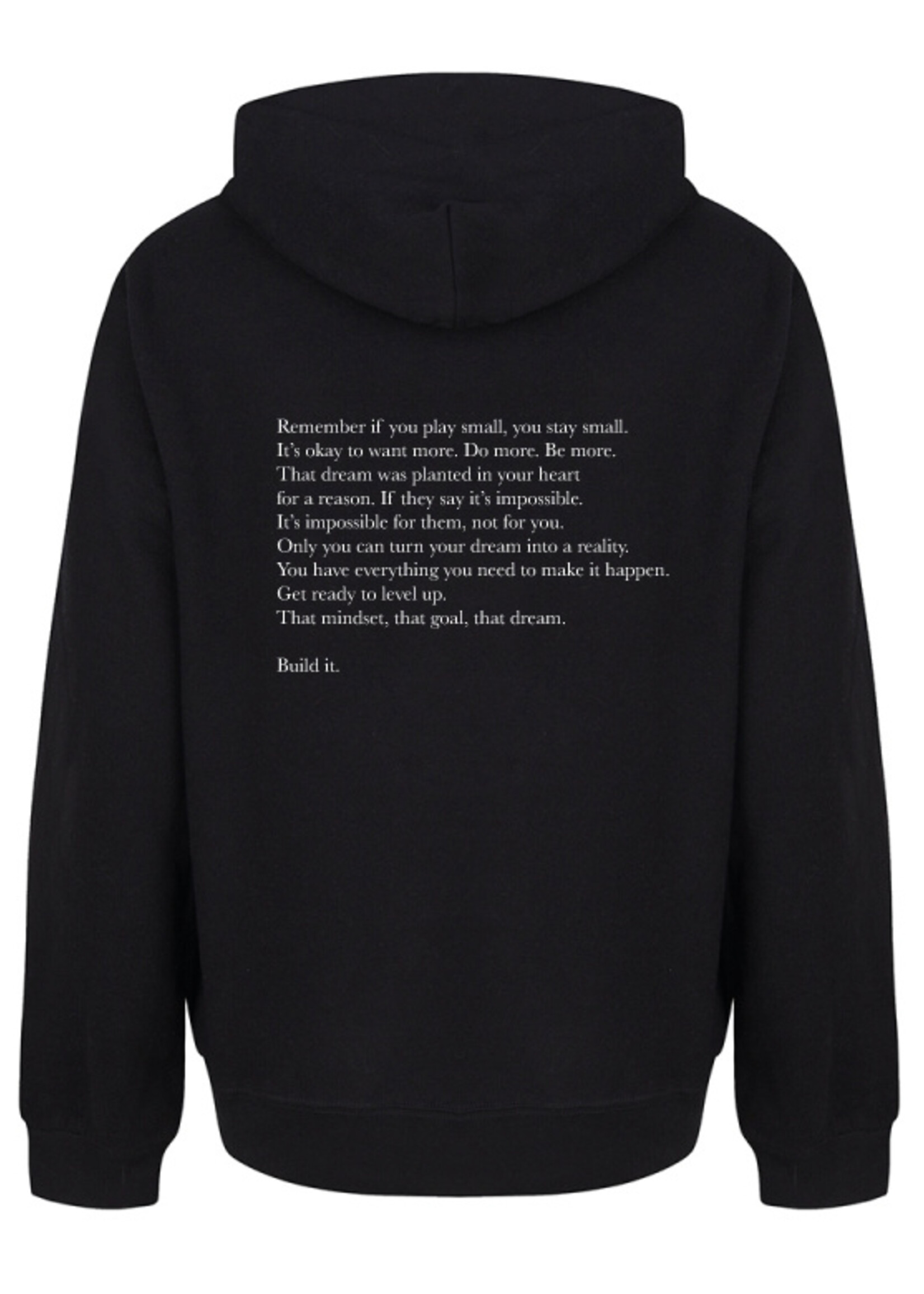 LEVEL UP HOODIE BLACK