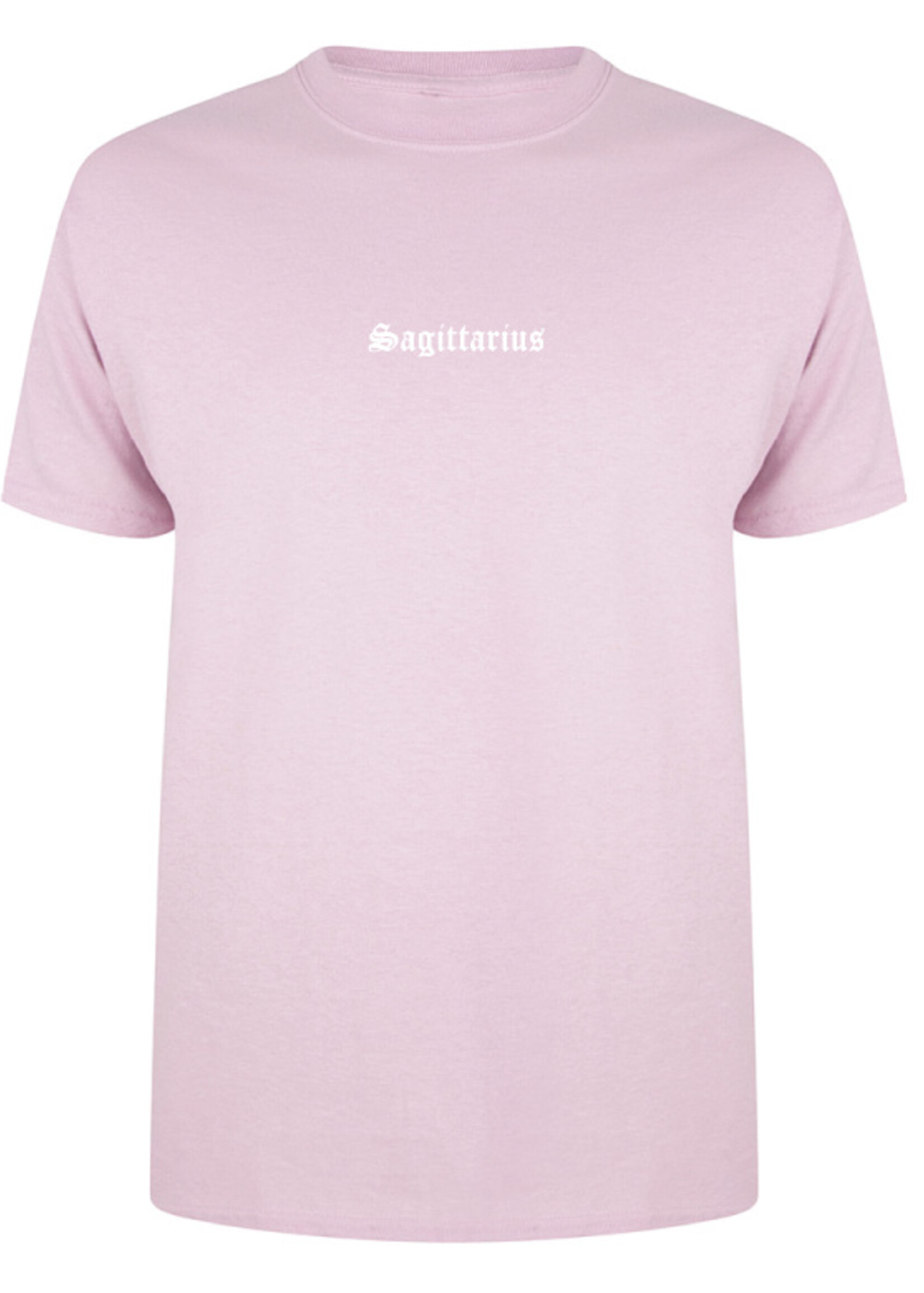 SAGITTARIUS ZODIAC TEE SOFT PINK