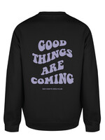 GOOD THINGS ARE COMING SWEATER