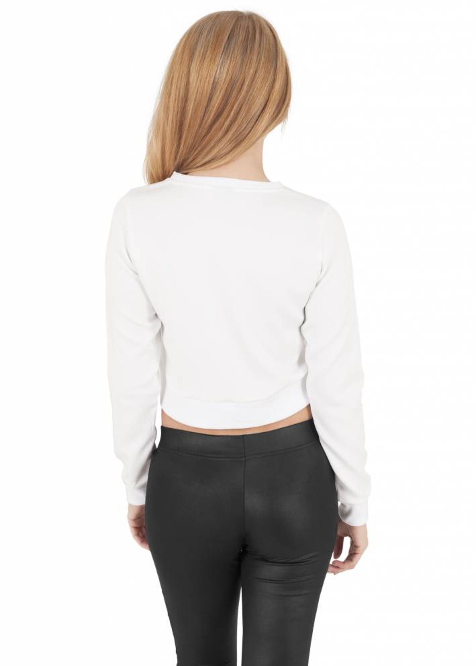 SCUBA MESH CROP SWEATER WHITE (WMN)