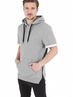 SIDE-ZIP SHORT SLEEVE HOODY (MEN)