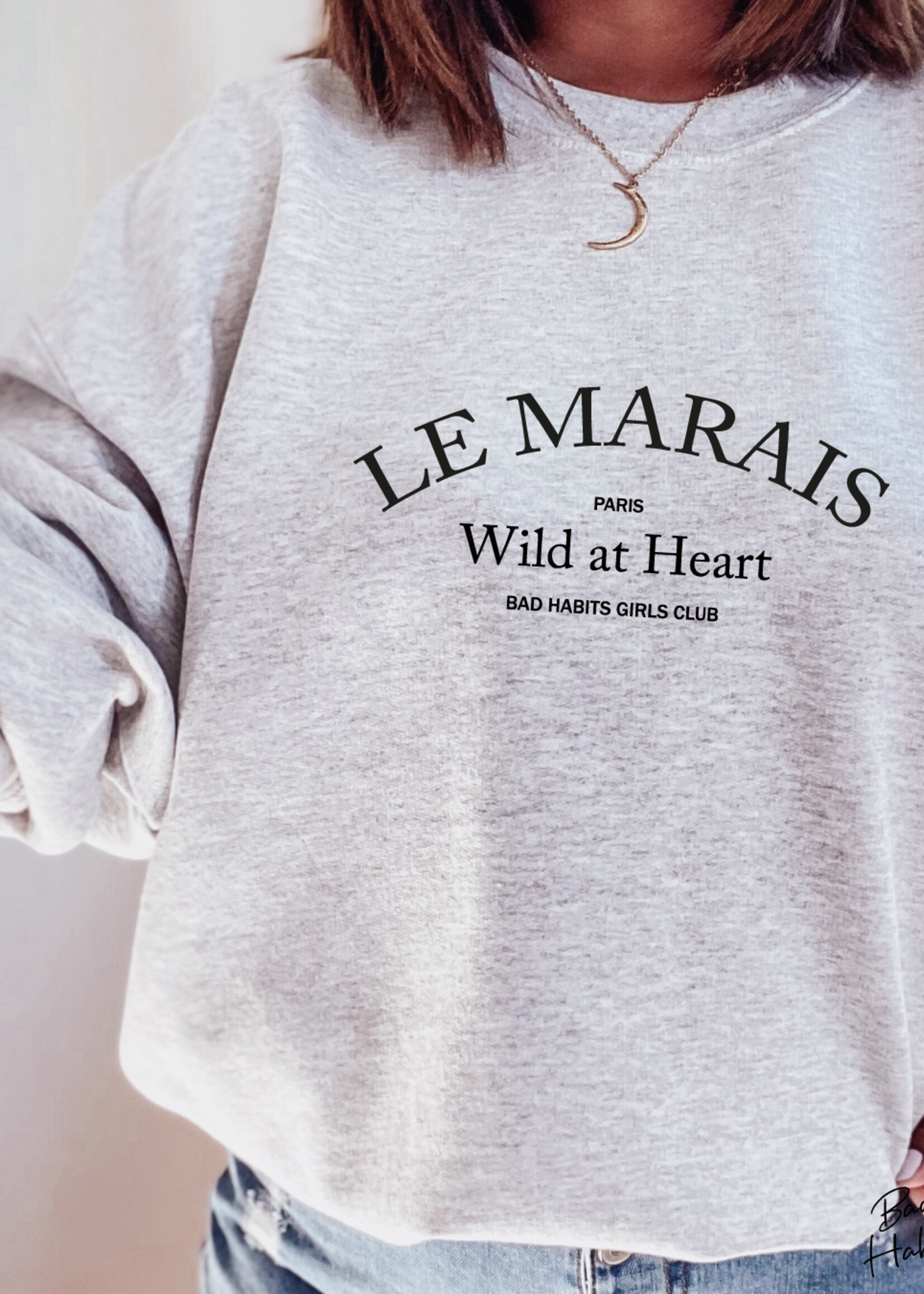 LE MARAIS SWEATER GREY