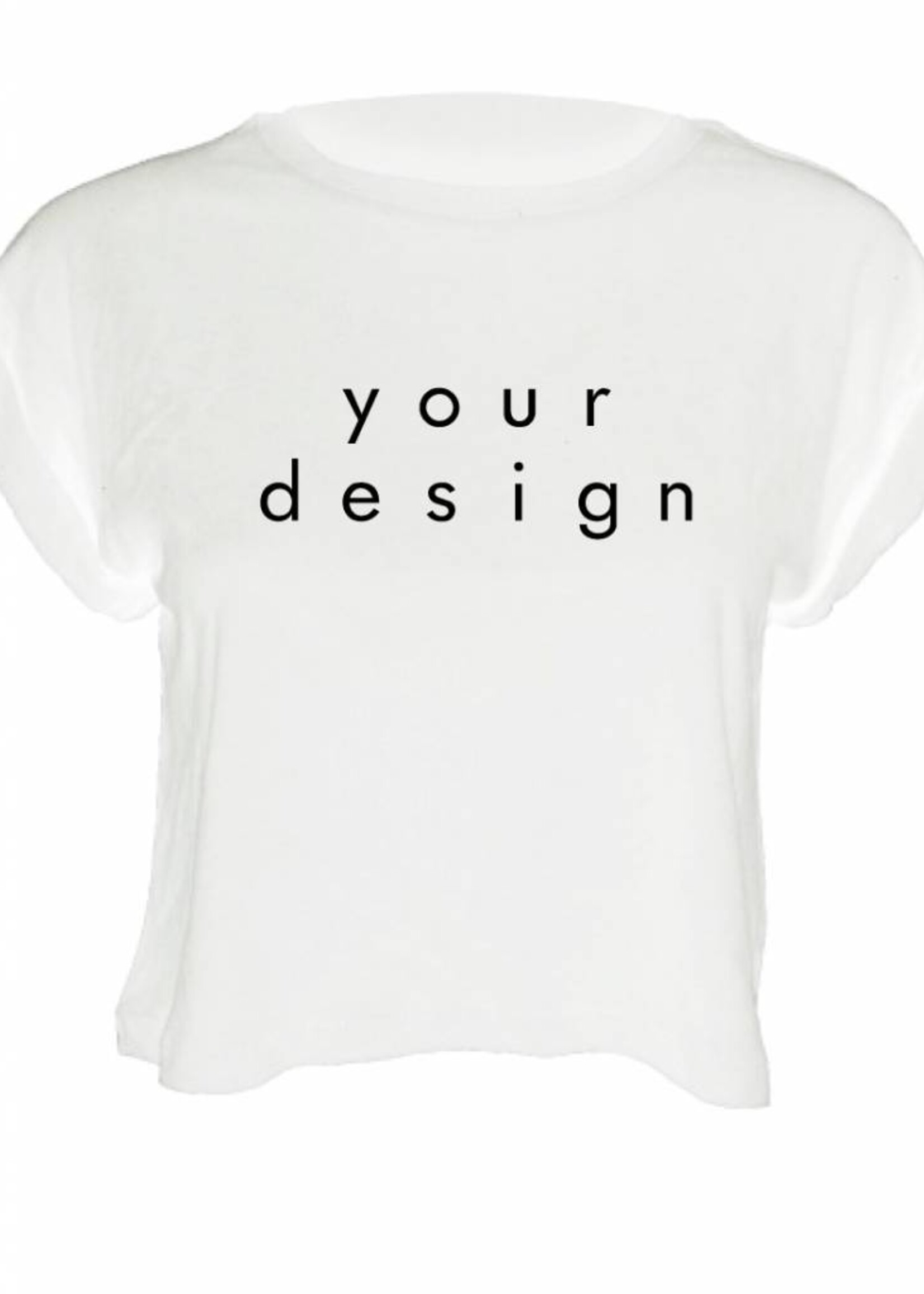 DESIGN YOUR OWN CROP TOP (WMN)