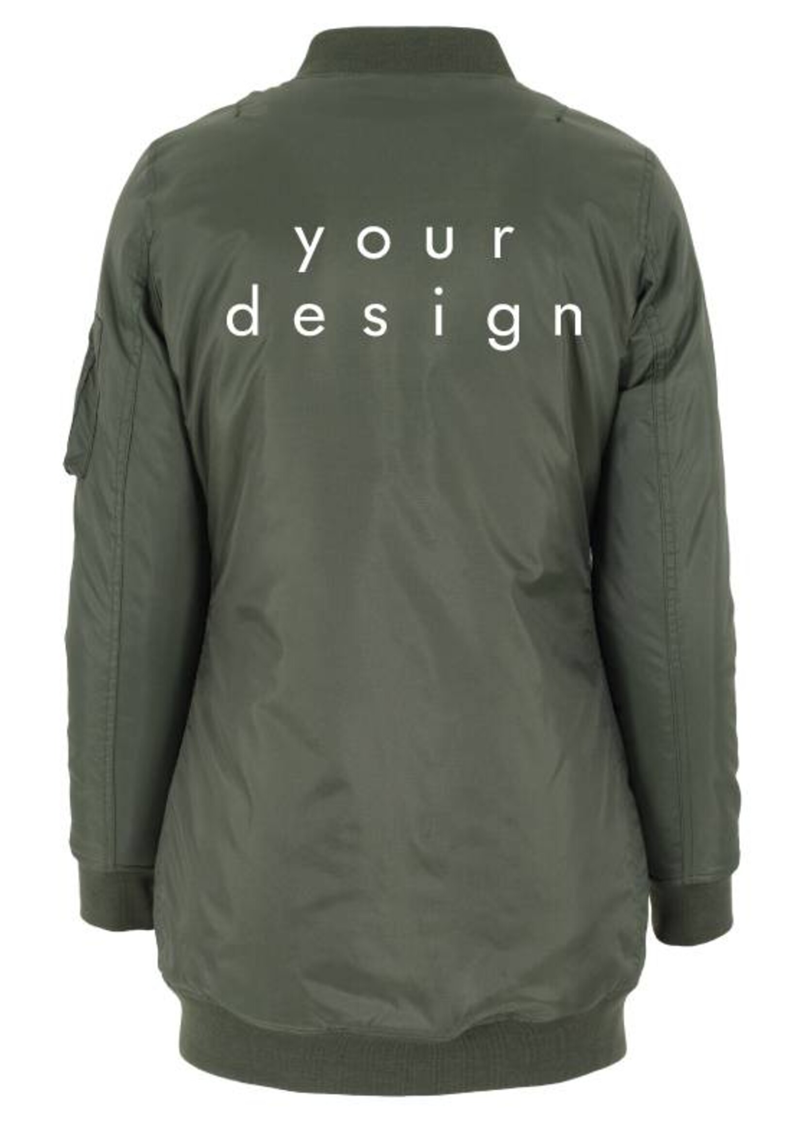 DESIGN YOUR OWN LONG BOMBER JKT (WMN)