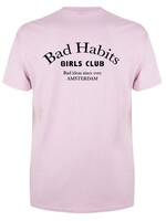 BAD HABITS GIRLS CLUB COUTURE TEE SOFT PINK