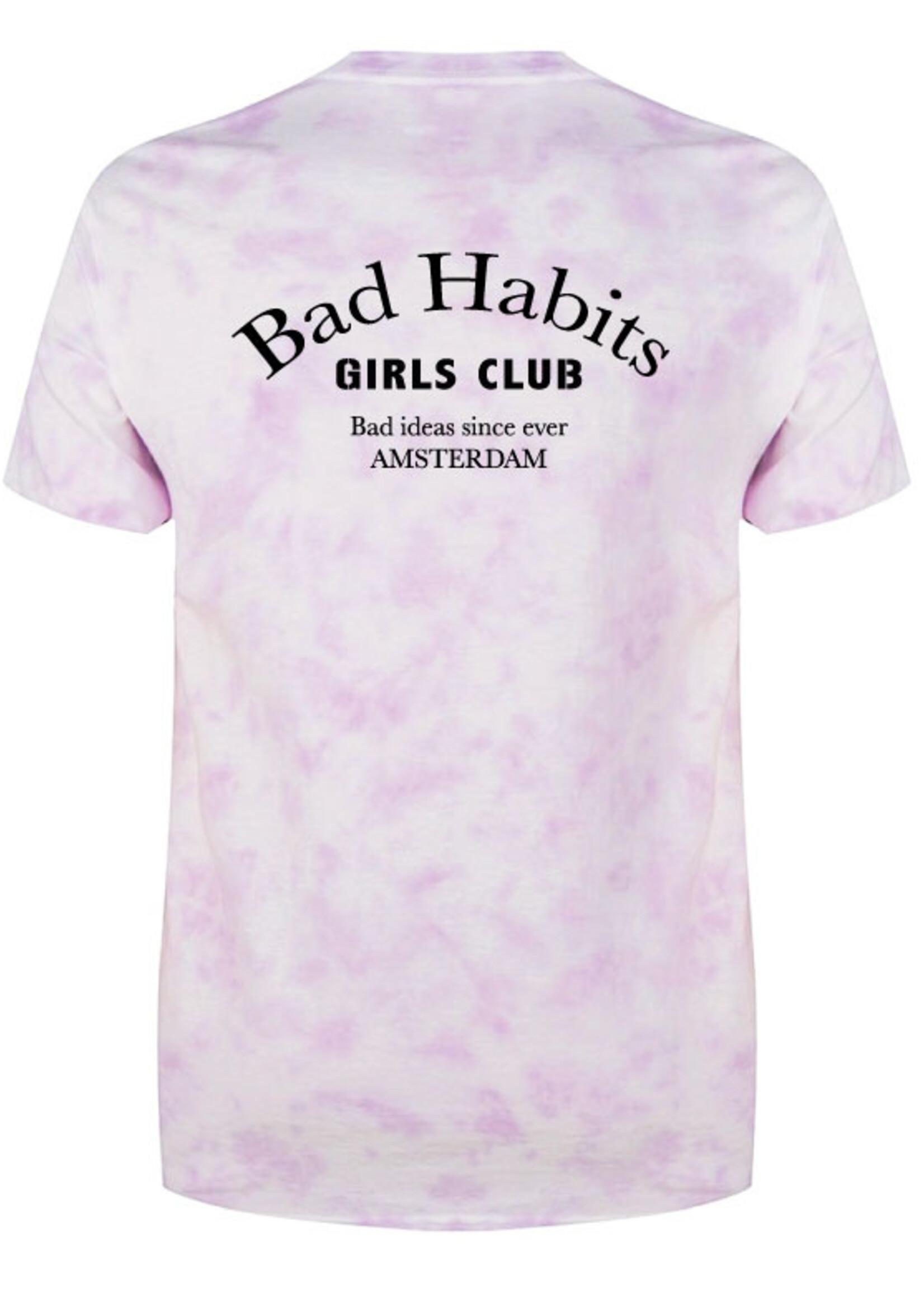 BAD HABITS GIRLS CLUB COUTURE TIE DYE TEE