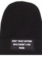 SIXTH JUNE DON'T TRUST BEANIE BLACK