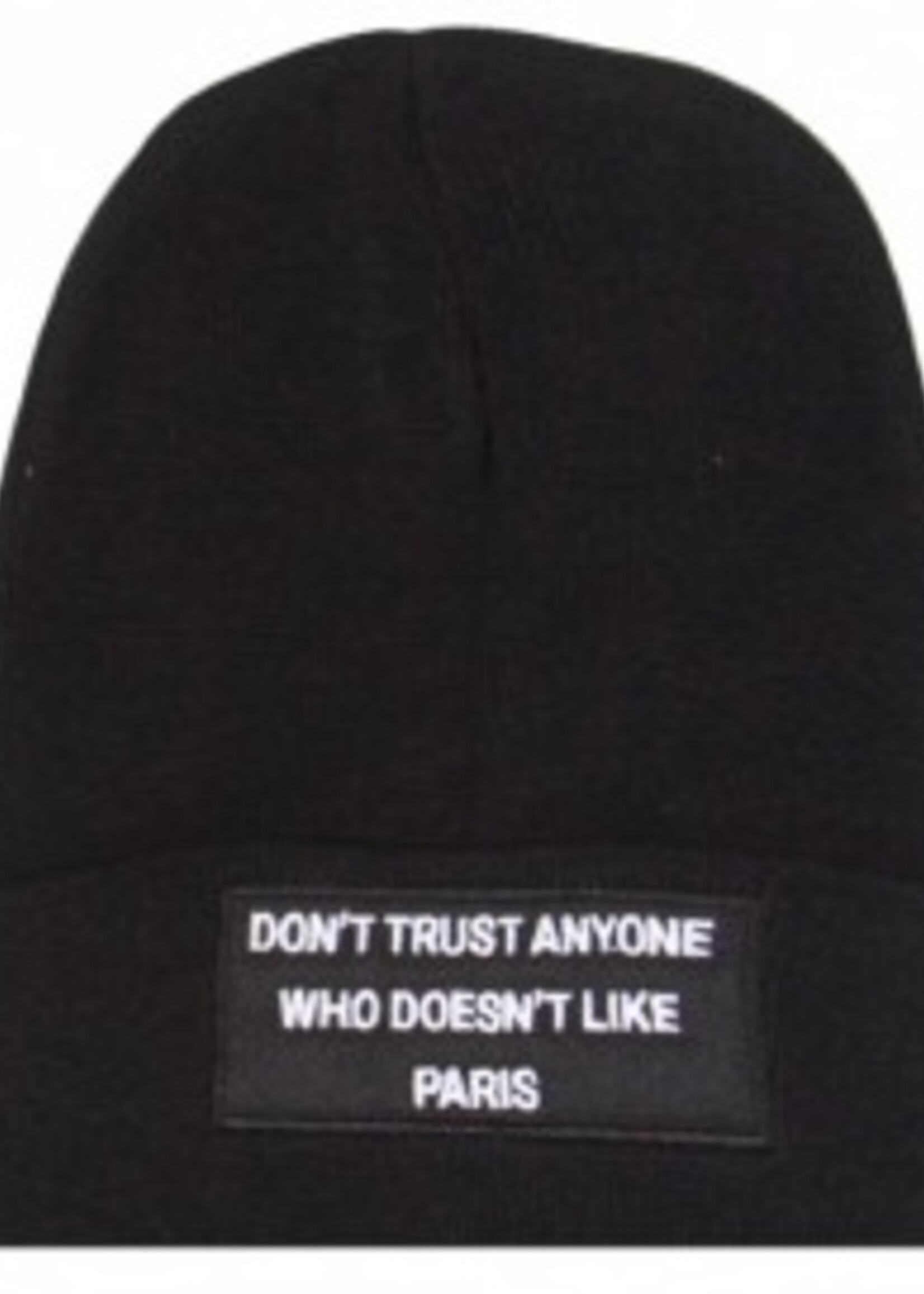 SIXTH JUNE DON'T TRUST BEANIE BLACK