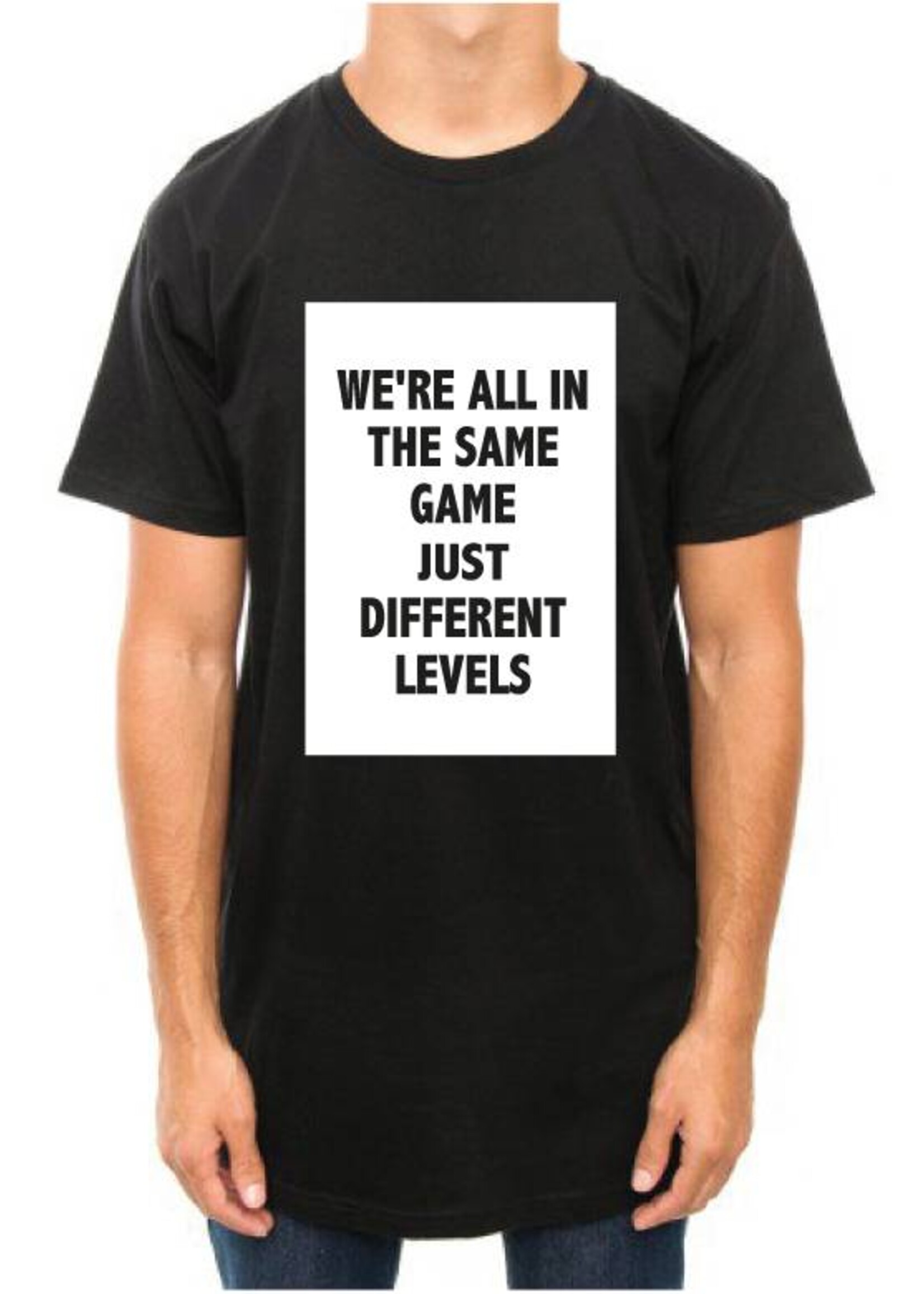 DIFFERENT LEVELS LONG TEE (MEN)
