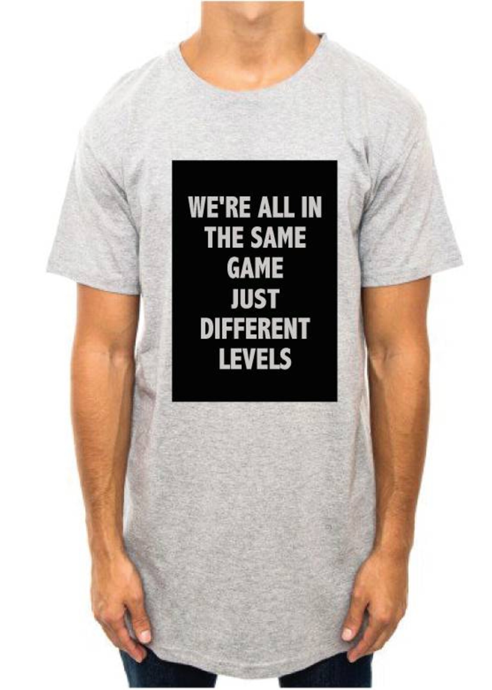 DIFFERENT LEVELS LONG TEE (MEN)