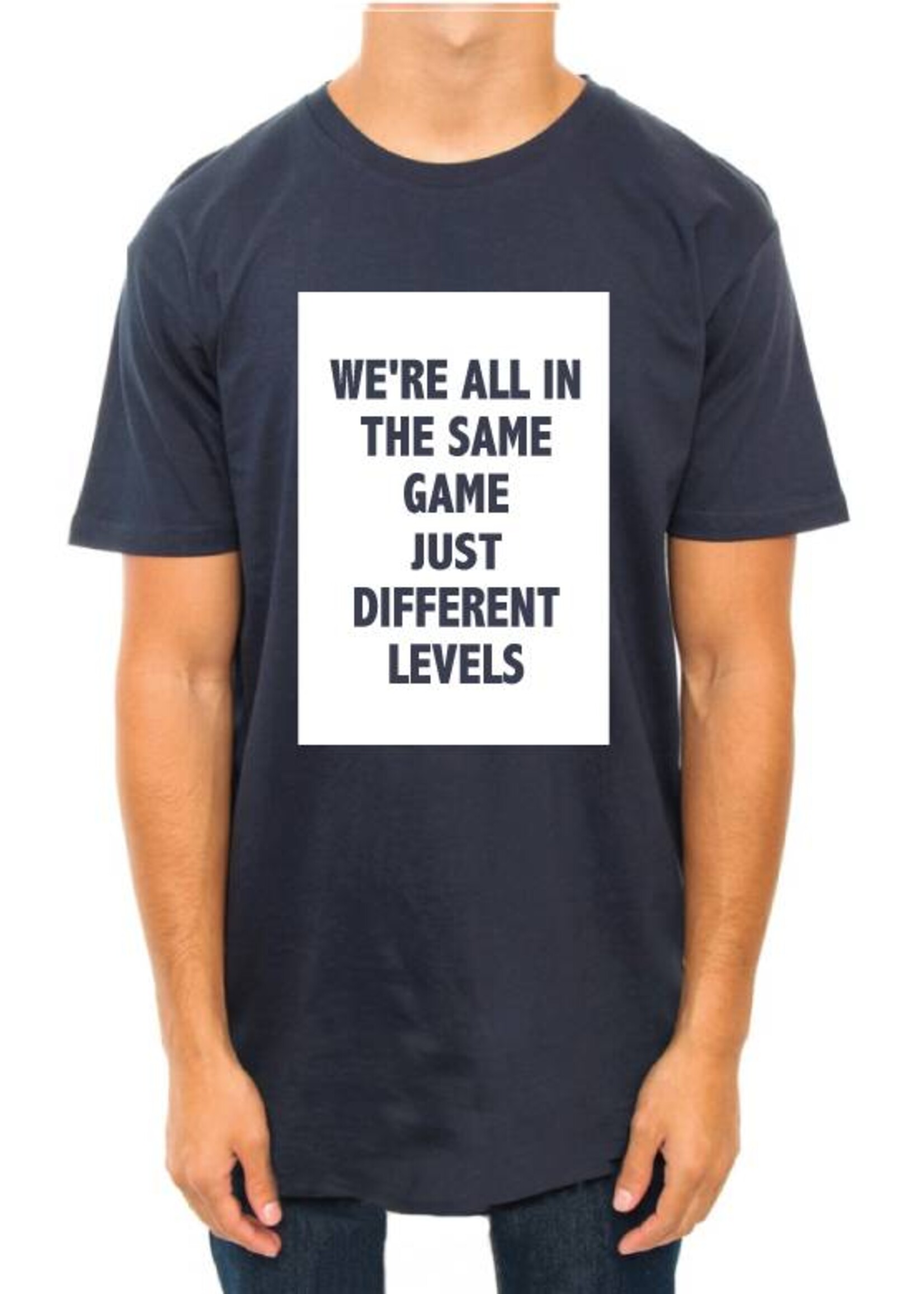 DIFFERENT LEVELS LONG TEE (MEN)