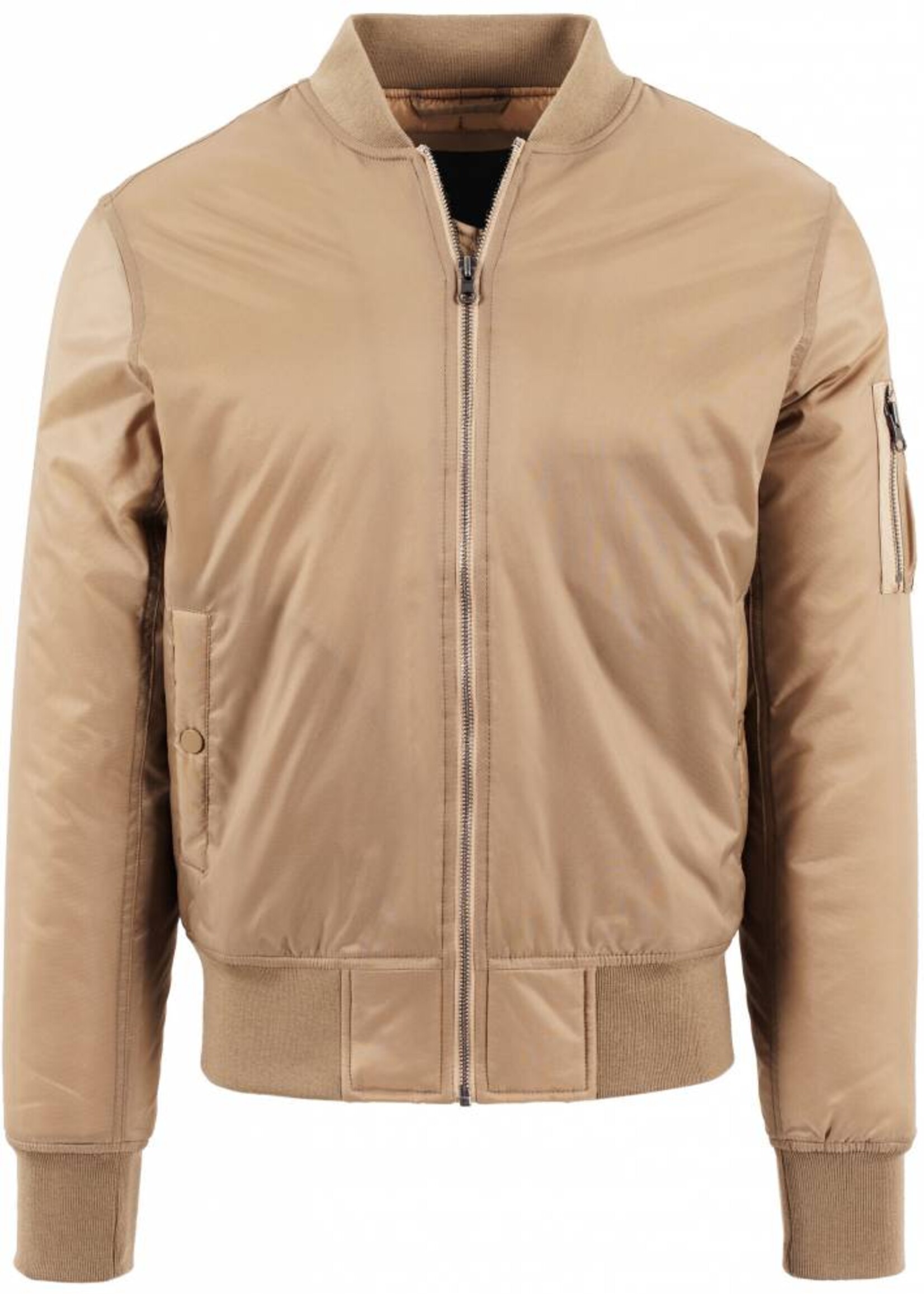 BASIC BOMBER JKT BEIGE (MEN)
