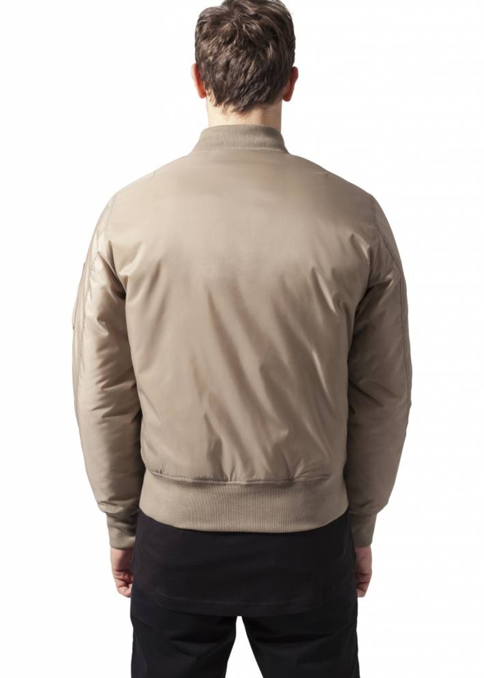 BASIC BOMBER JKT BEIGE (MEN)