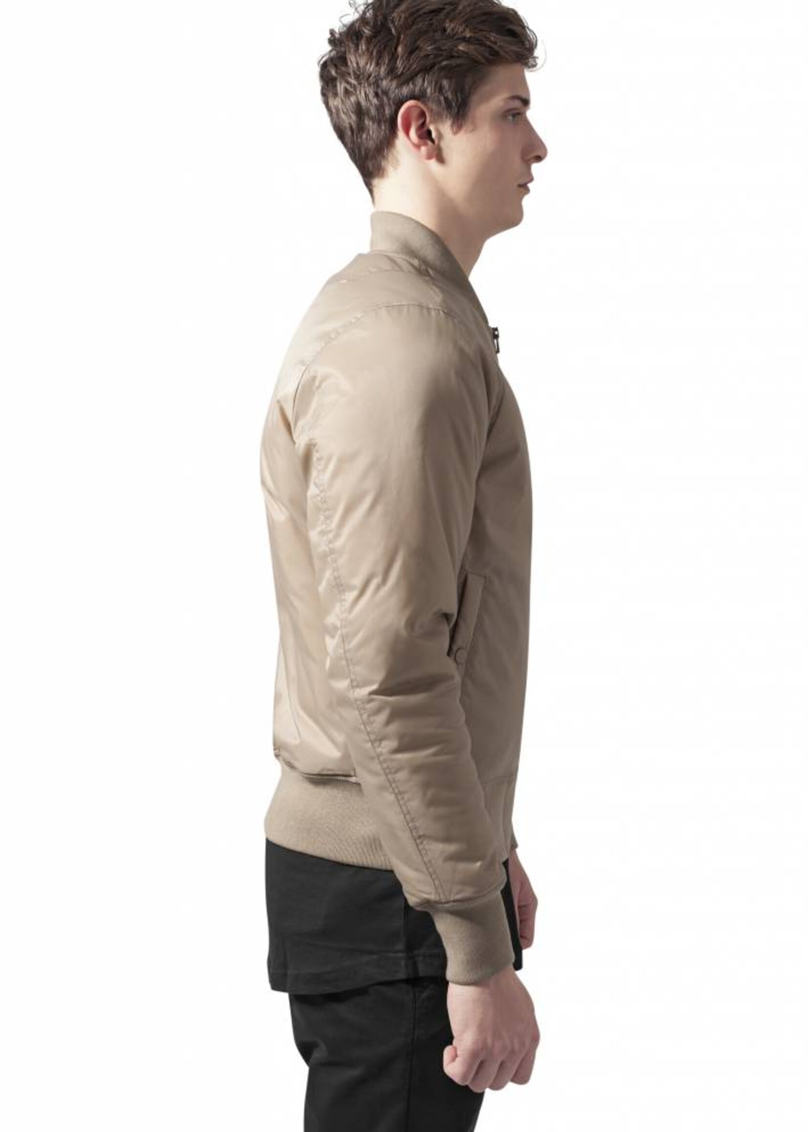 BASIC BOMBER JKT BEIGE (MEN)