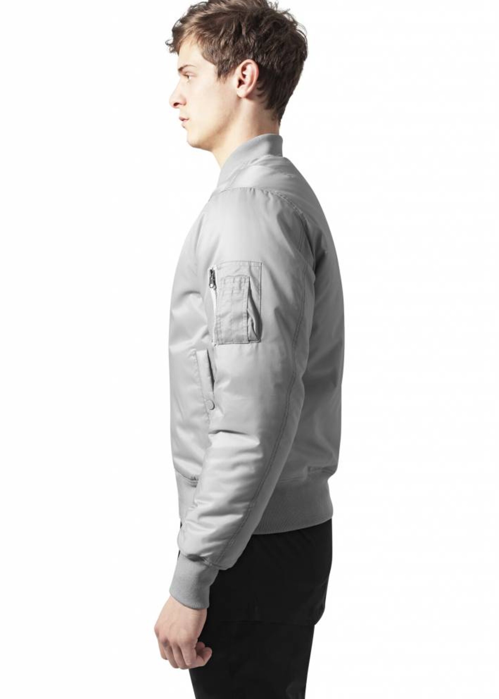 BASIC BOMBER JKT GREY (MEN)