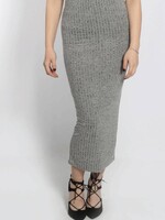 JERSEY SKIRT GREY