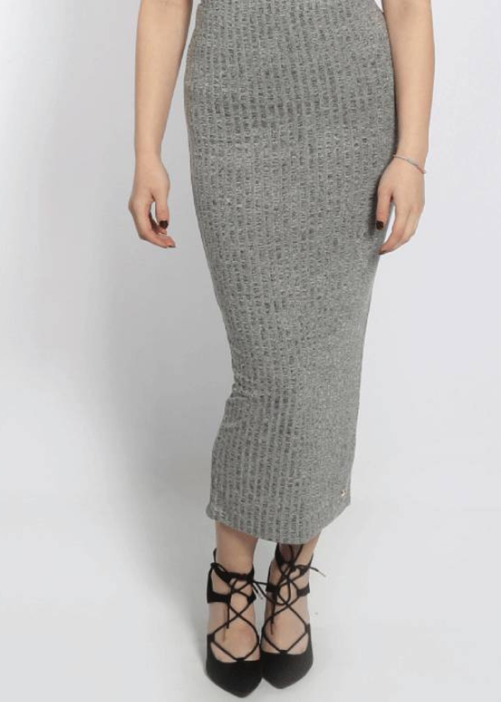 JERSEY SKIRT GREY