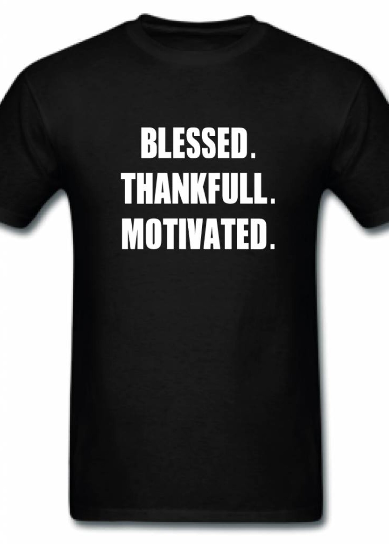 BLESSED THANKFUL MOTIVATED TEE (MEN)
