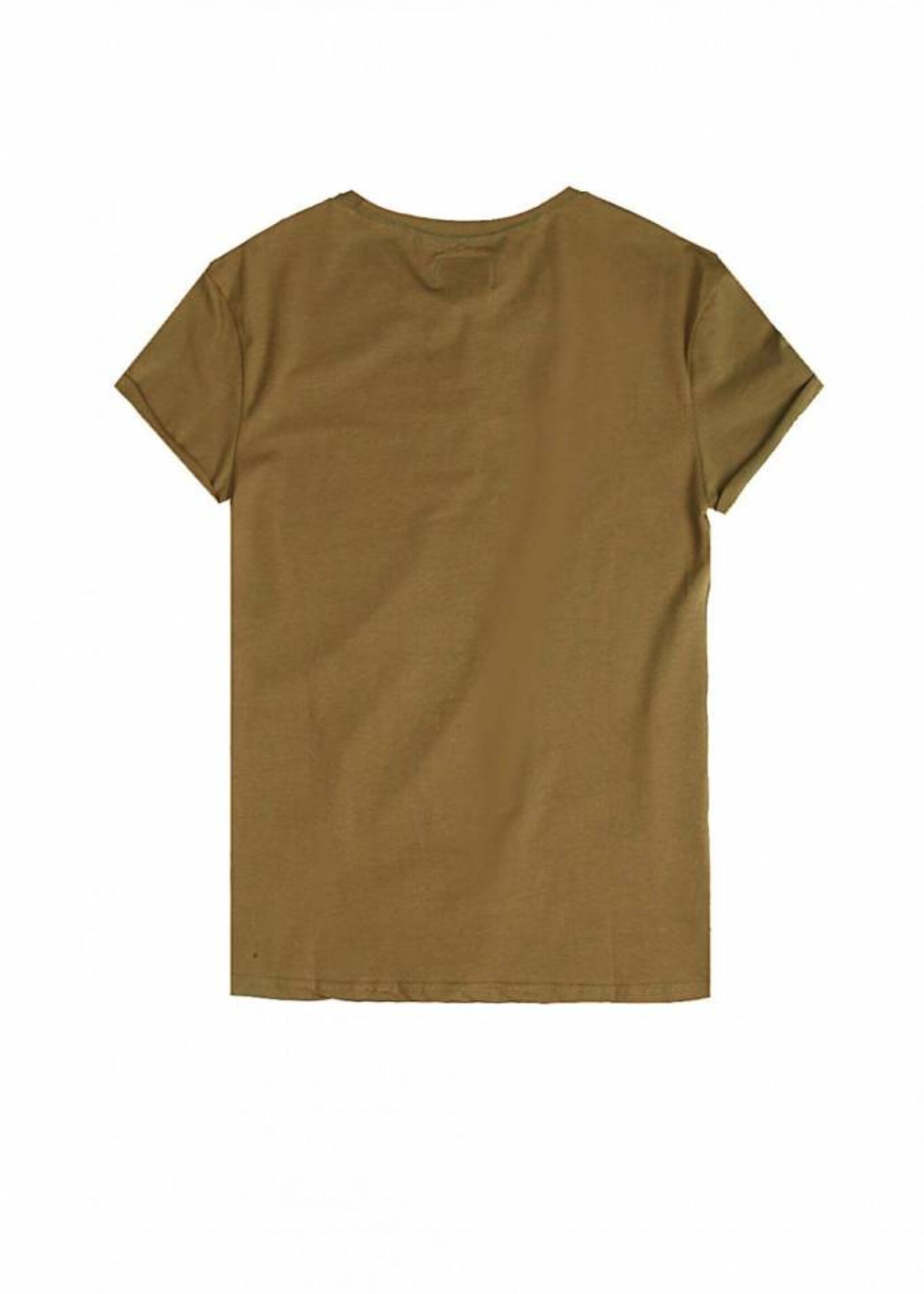 SIXTH JUNE DESTROYED TEE KHAKI (WMN)