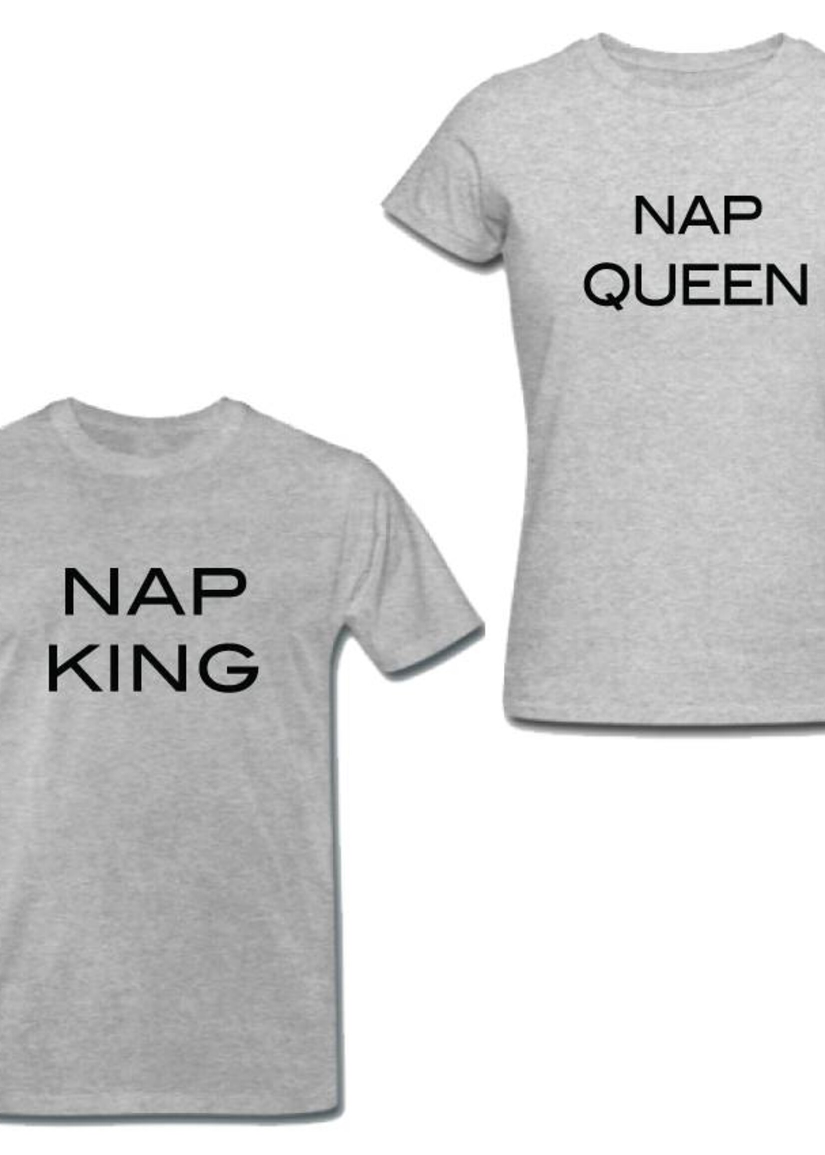 NAP KING & QUEEN COUPLE TEES