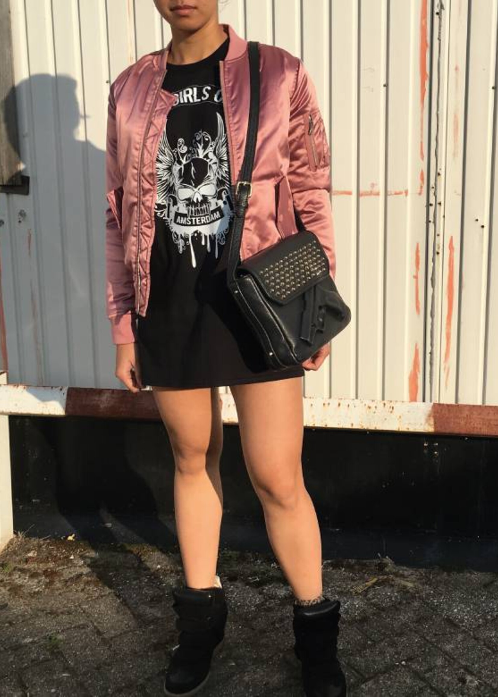 CUSTOM BAD GIRLS CLUB TSHIRT DRESS