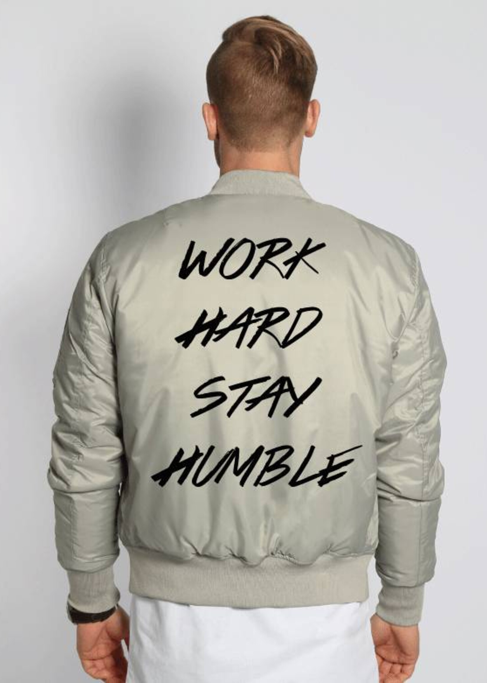 WORK HARD STAY HUMBLE BOMBER (MEN)