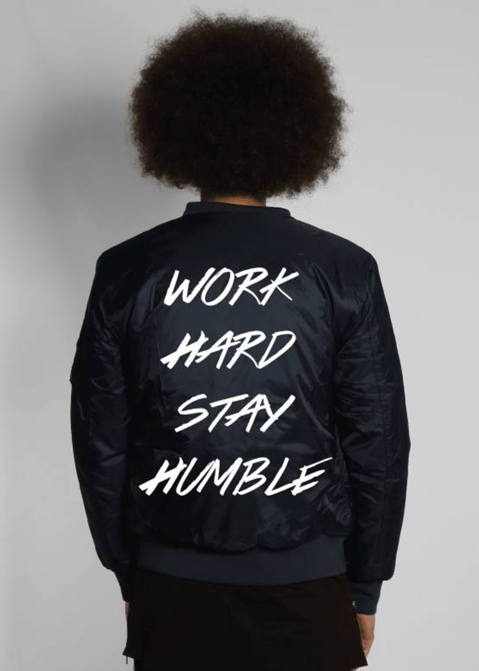 WORK HARD STAY HUMBLE BOMBER (MEN)