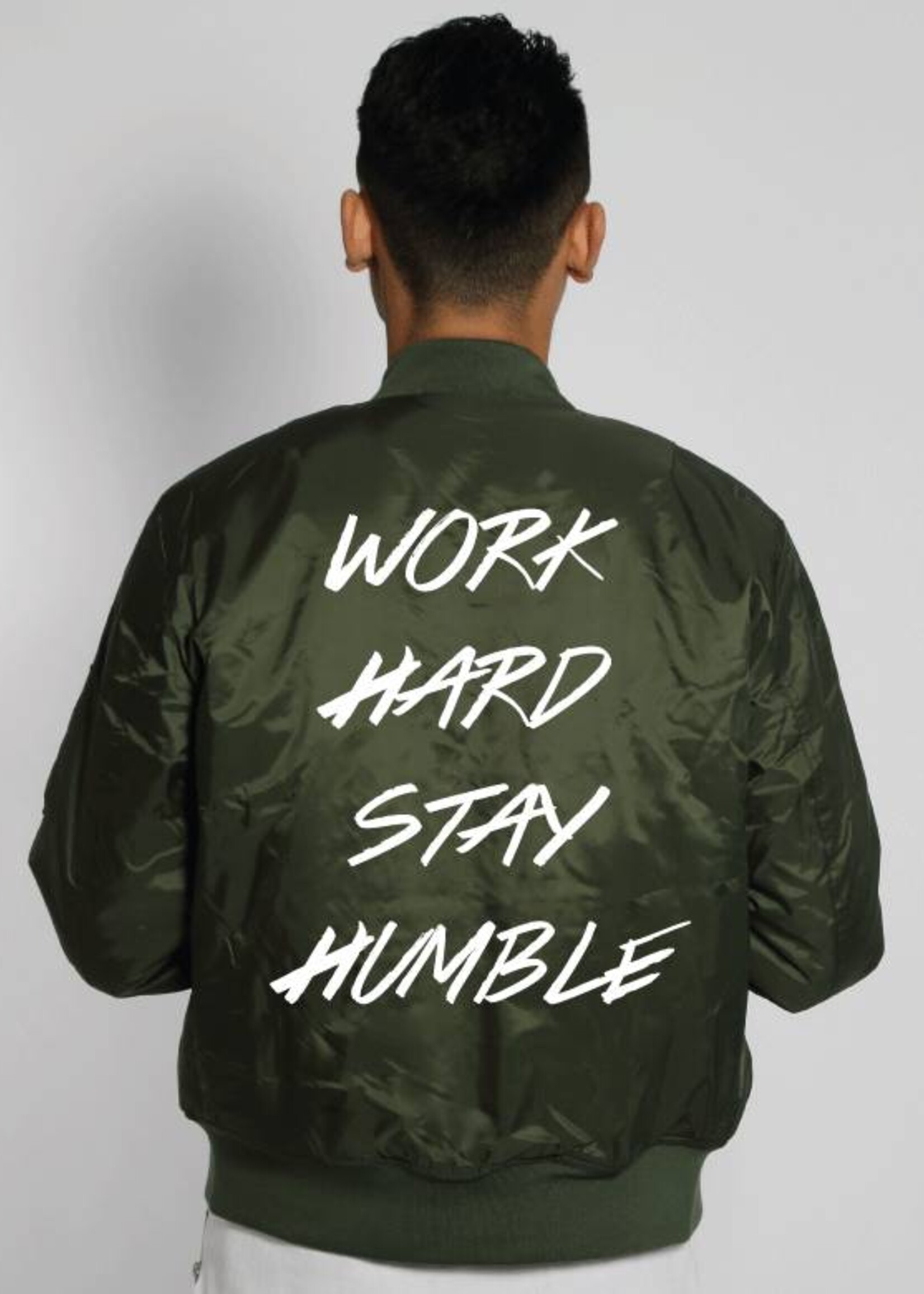 WORK HARD STAY HUMBLE BOMBER (MEN)