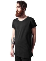 SIDE ZIP LONG TEE BLACK (MEN)