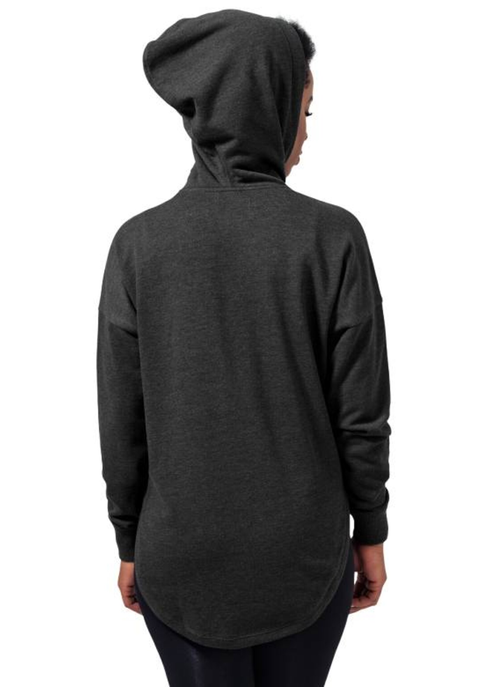 OVERSIZED TERRY HOODIE DARK GREY (WMN)